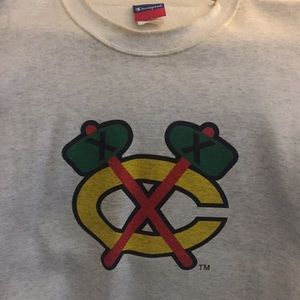 Vintage Chicago Blackhawks Champion Sweatshirt XL